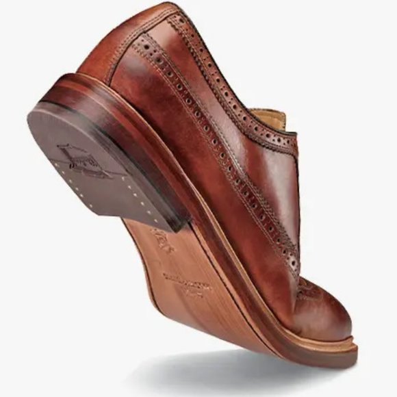 Foresheim Wingtip Oxford Dress Shoes ( Brown/Burgandy) main image 7